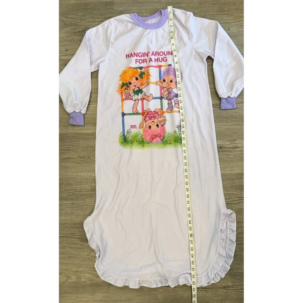 Vintage Hugga Bunch Nightgown Girls Size 14 Hallmark 80s Made USA 1984